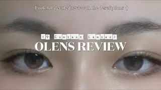 Olens Close-up Review (9 Contacts: Scandi, Vivi Ring, Real Ring) + Color Comparisons