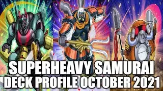 SUPERHEAVY SAMURAI DECK PROFILE (OCTOBER 2021) YUGIOH!