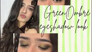 Colourful eye shadow makeup tutorial 🩷💚