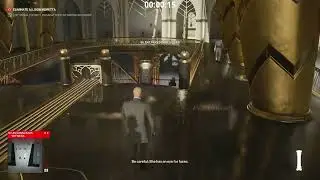 HITMAN 3 - The Tregetours Level 2 in 23 sec Any% Speedrun | Elusive Target Arcade | Allison Moretta