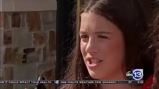 Twelve Year Old Earns Civilian Life Saving Honor from Spring Fire (ABC 13 @ 4 o'clock)