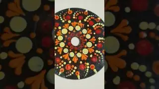 &ldquo;Art on a CD 💿✨&rdquo; #trending #ytshorts #mandalaart #dotmandala