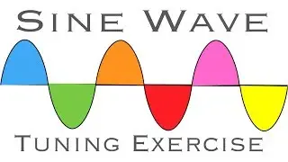 Sine wave Tuning Exercise for Trumpet/Clarinet