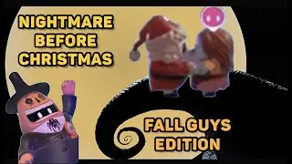 Nightmare Before Christmas Fall Guys Edition (Jack Sally Major Costume) Squad Scramble Takeover!