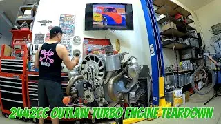 2442cc Outlaw Turbo VW Engine Teardown