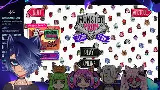 playing monster prom w friends ᵔ︠ ᴗ ︡ᵔ | Snuffy | VOD