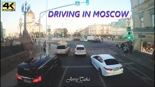 Russia 🔴 Moscow - Arbat Street to Red Square Drive