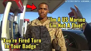 Racist Officer Arrested Black Marine In Uniform At Gas Station&mdash;Pentagon Steps In, 70 In Years Prison
