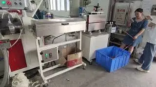 TPU coated webbing #extrudermachine