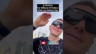 6 CRYPTO For Millions Of Dollars With Low Market Cap #crypto #cryptocurrency #money #investment