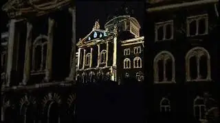 Lichtshow in Bern