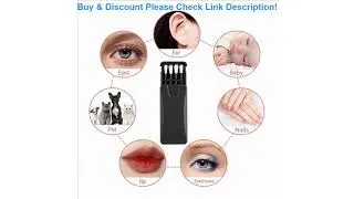 Best Cotton Swabs Set Reusable Cotton Swab Ear Cleaning Cosmetic Double-Ends Swabs with Carrying Ca