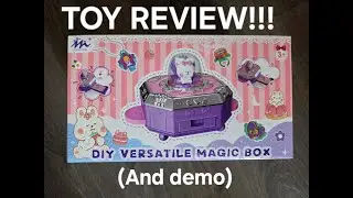 TOY REVIEW!! DIY MAGIC BOX