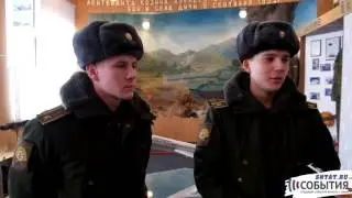 Курсанты Казанского танкового училища