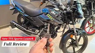 New TVS Sports 110 cc  OBD2 2 Latest Model Launch 2025  Full Detail Review @ProudToBeaMotovlogger