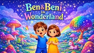 Ben & Beni in Wonderland 🌈 | Magical Kids Story Adventure | Fun Cartoon for Children
