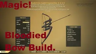 Fallout 76: Bloodied Compound Bow.