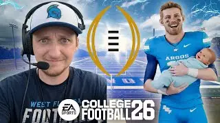 QB Lets Coach Babysit | West Florida Dynasty Ep 35 | College Football 26 #collegefootball26