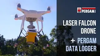 Laser Falcon Drone + PERGAM data logger