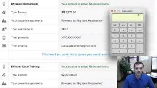 My mentor Vick Strizheus shows his proof of income!