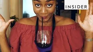 Wine Glass Holder Necklace