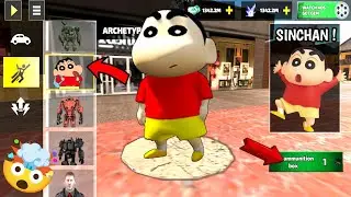 New Update Sinchan In Rope Hero Vice Town Shop | Rope Hero Sinchan Mods | Rope Hero Game