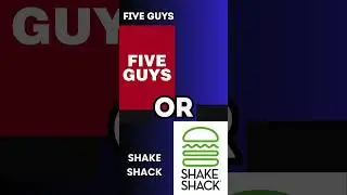 FIVE GUYS OR SHAKE SHACK - #fiveguys #shakeshack