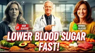 Top 10 Foods to Lower Blood Sugar QUICKLY (Without Medications)