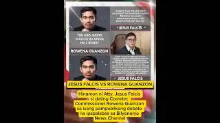 JESUS FALCIS VS ROWENA GUANZON#newsph#trendingph