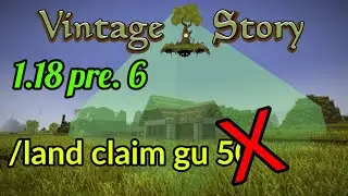 usar comando land claim en 1.18 vintage story
