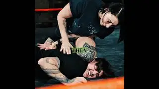 Rhea Ripley and Dominik Mysterio Then Vs Now 💔💯 ||edit|| #shorts #viral #wwe