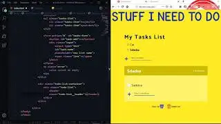 TODO List  | HTML CSS JavaScript | Part 1