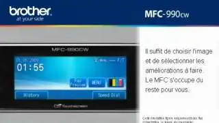 MFC 990CW centre multifunction jet d'encre couleur Brother   YouTube