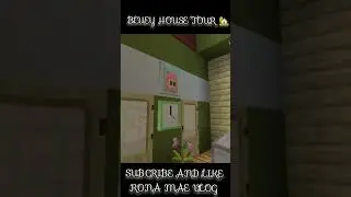 BLUEY HOUSE TOUR 🏡 #minecraft #minecraftshorts #shortvideo #shorts