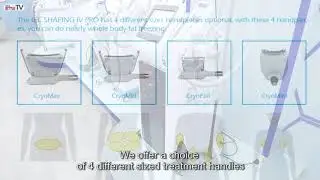 Cryolipolysis slimming machine ICE SHAPING IV PRO