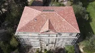 R&eacute;fection de la toiture du ch&acirc;teau de Saint Anne d'Evenos