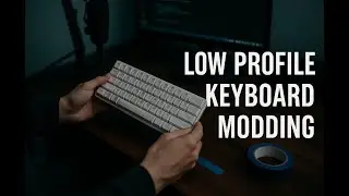 I Tried the Tape Mod on My Low Profile Keyboard (Regret Nothing)