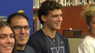 Strati Anastos Signs Letter of Intent to Monmouth University