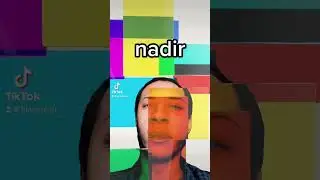 EKW's Word of the Day: nadir #wordoftheday #nadir #ekw #shorts