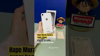 iPhone Xr bekas murah 64gb resmi full ori. #iphonexr #mayangscell #iphonexrpubg #mayangscell #reels