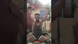 Stronger back loading #motivation #gymworkout #fitness #fitnessmotivation #homeworkout