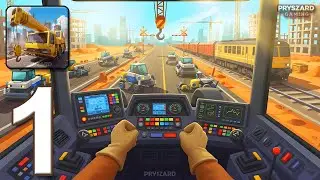 Build Roads - Gameplay Walkthrough Part 1 - City & Road Builder Game (iOS, Android)