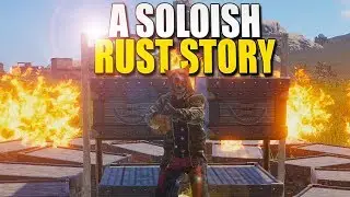 So MUCH HAPPENED On This DEAD SERVER - Hackers, Raids & HUGE LOOT (SOLOish Rust)