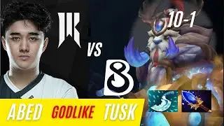 Abed Godlike Tusk VS Dendi Legendary Pudge | Shopify Rebellion vs B8  #dota2 #dota2gameplay   #abed