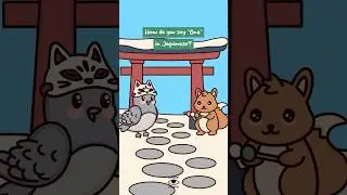 How To Count In Japanese 🐦 Birdie & Squirrel | Animation Meme | Original Audio: @yummyyumi_yumiko16