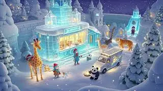 Elsa&rsquo;s Ice Animal Homes Truck 4 | Caring Animals Kids Song ❄️🏠