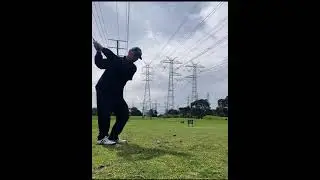 Stack and Tilt #lowpointcontrol is looking good, feeling solid. Still too steep 🫣 #vlog #golf #1m