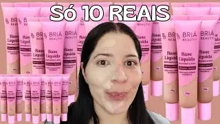 Vale a pena essa base baratinha da Bri&aacute; Beauty?