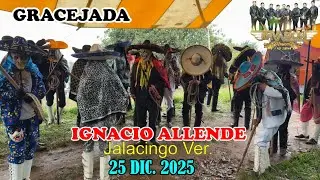 Gracejada en Ignacio Allende  Jalacingo Ver. 25 dic 2025 con 🎵Invasión Musical