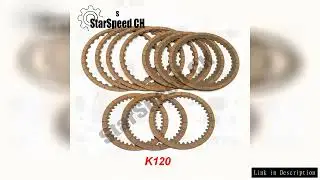 New K120 Automatic Transmission Clutch Plate Friction Plate Kit For Toyota Previa 2.4 RAV4 Auto Part
